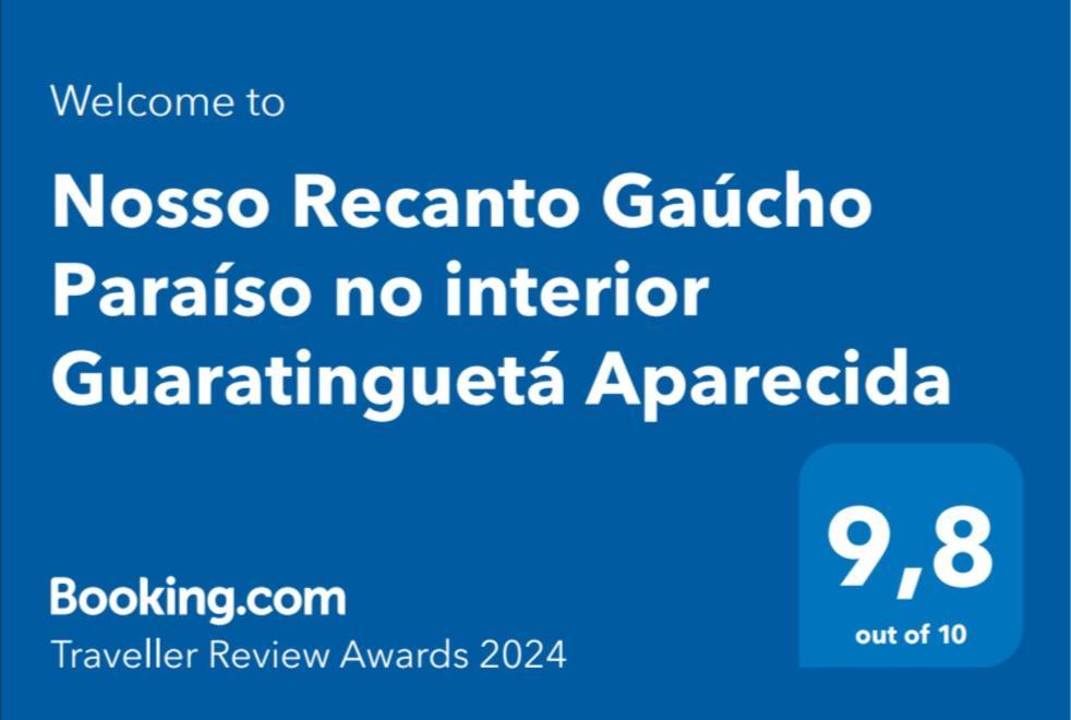 Nosso Recanto Gaucho Paraiso No Interior Guaratingueta Aparecida Екстериор снимка